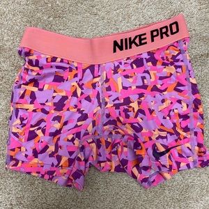 Nike Pro Girl Shorts size Small